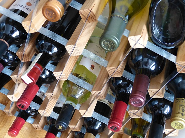 Climate Controlled units for wine storage photo of wine bottles on rack